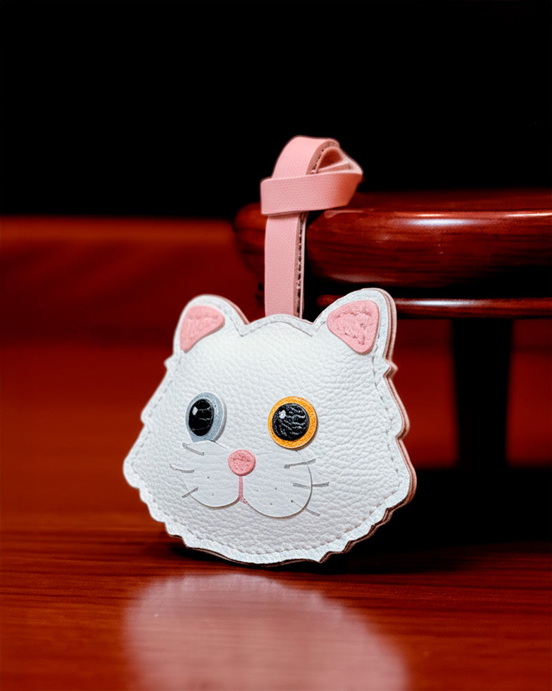 Persian Cat Bag Charm