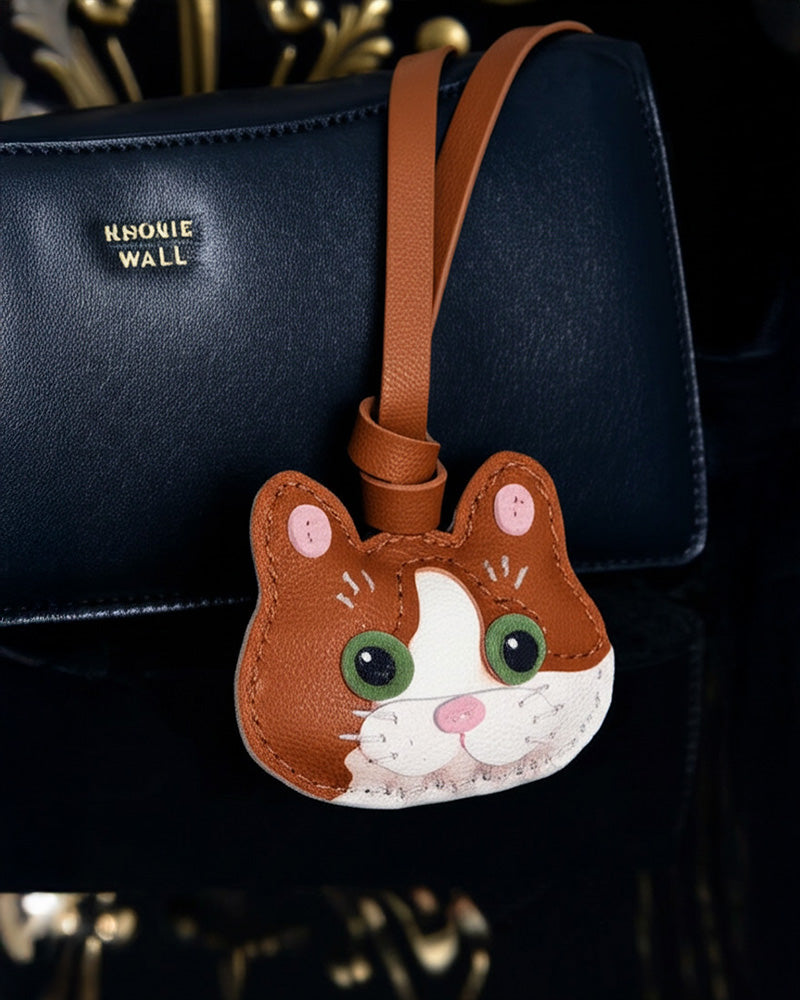 Tuxedo Cat Bag Charm