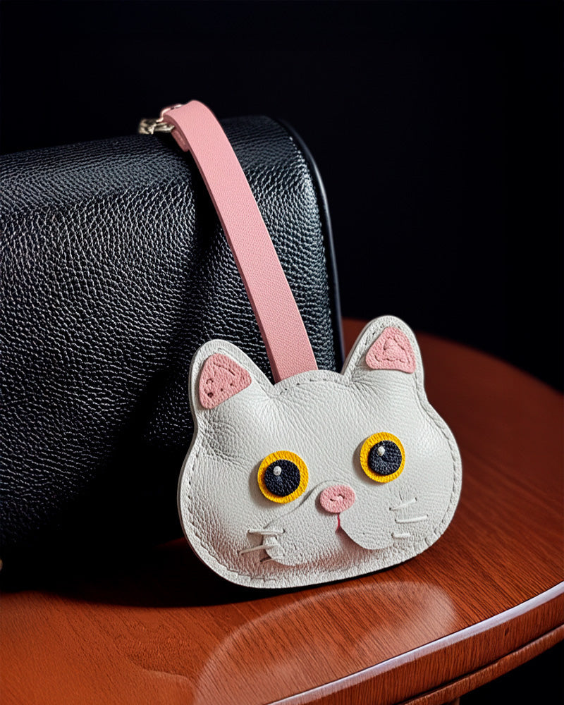 Persian Cat Bag Charm