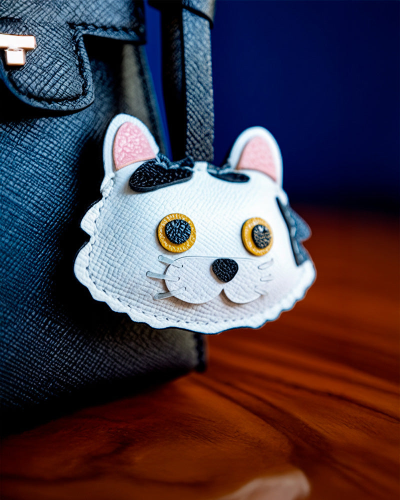 Persian Cat Bag Charm