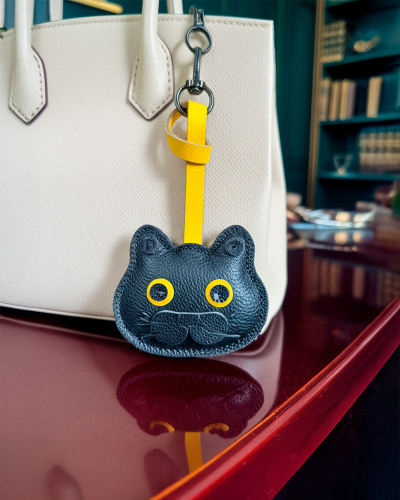 Persian Cat Bag Charm