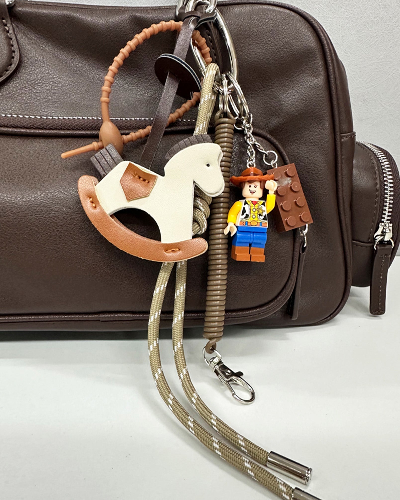 Bag Charm Wood